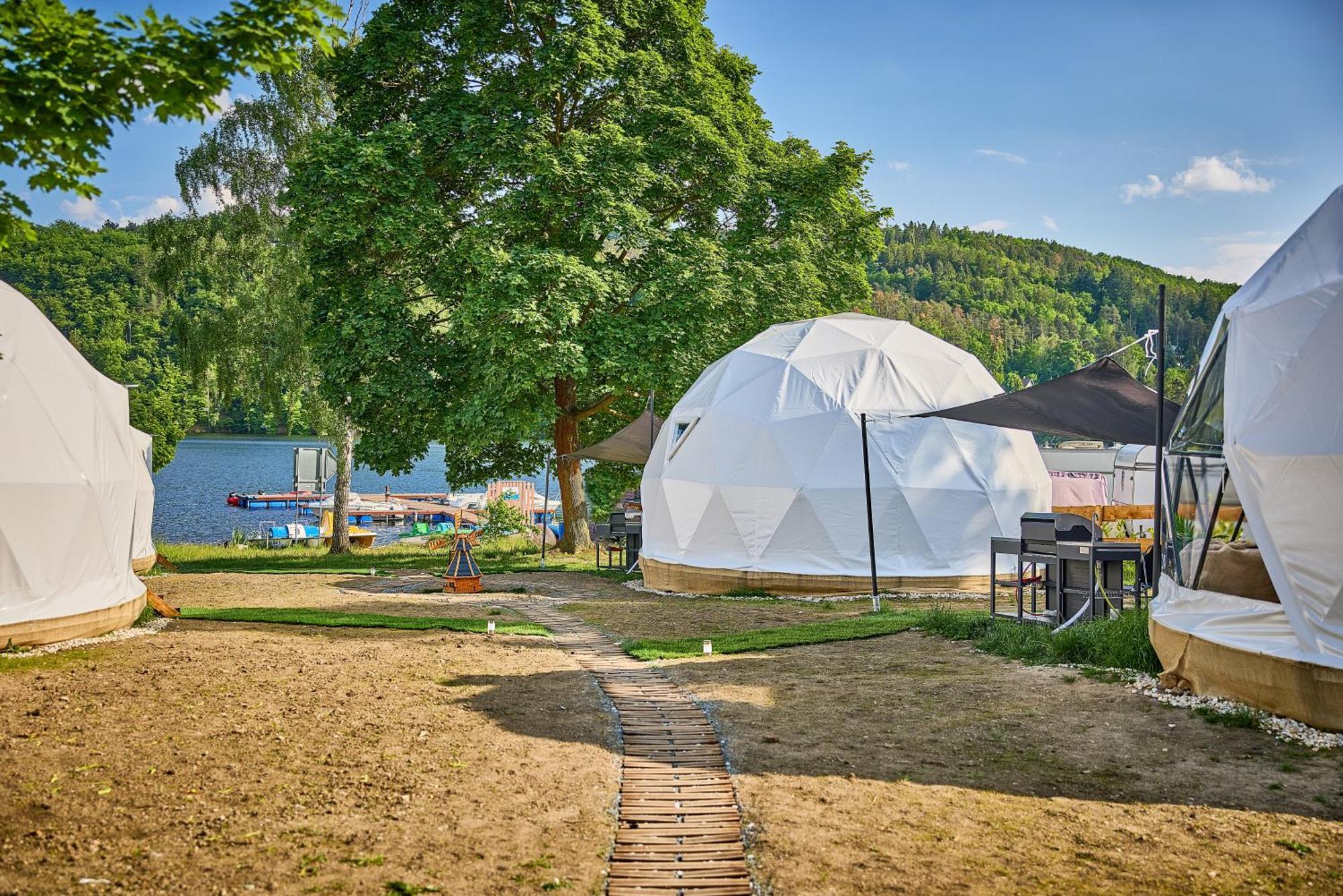 Hotel Glamping Slapy Esterno foto